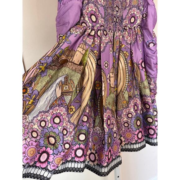 Zimmermann Cosmic Twist Front Mini Dress size 0 - Picture 8 of 11